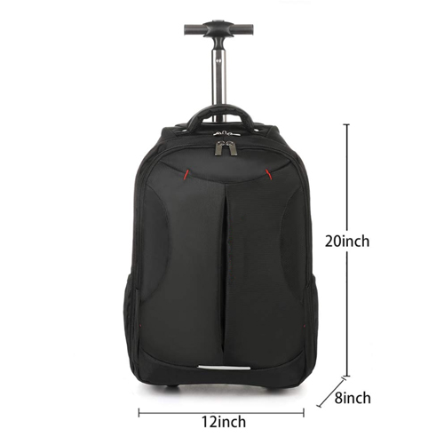 High capacity trolley backpack