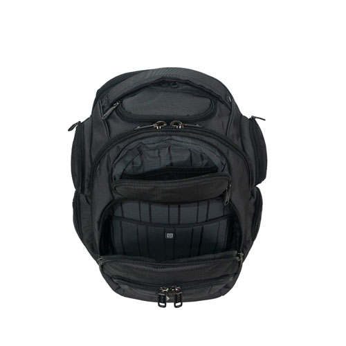 backpack with trolley strap 