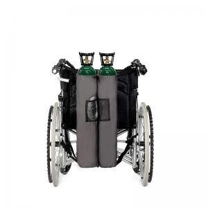 Sauerstoffbeutel für Rollstuhlfahrer