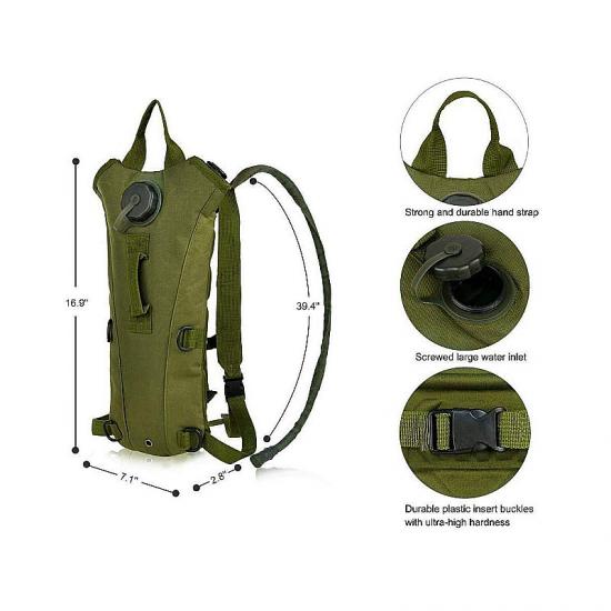 Military hydration pack