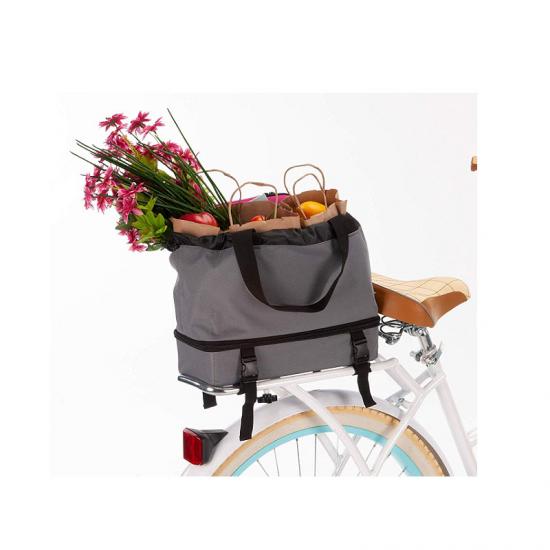 Bike rear rack bag